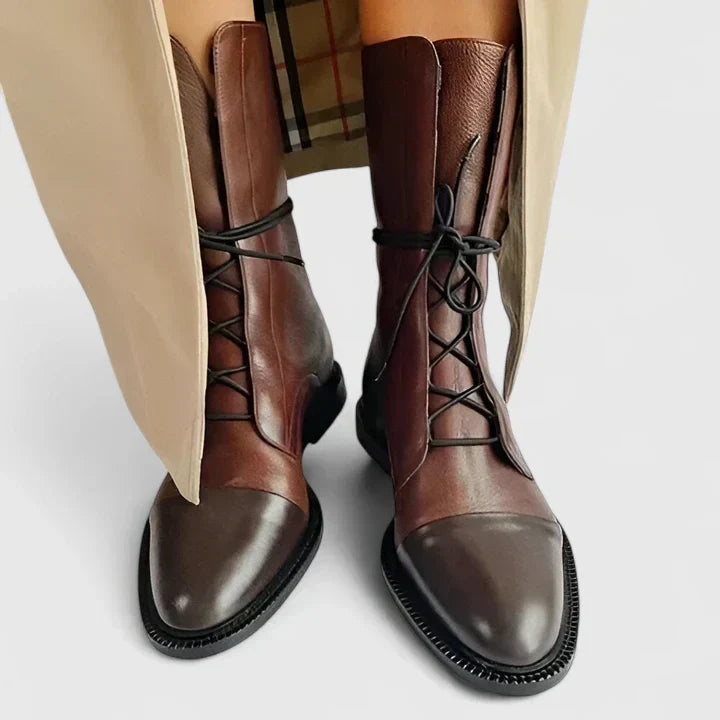 Classic boots in black and brown for women