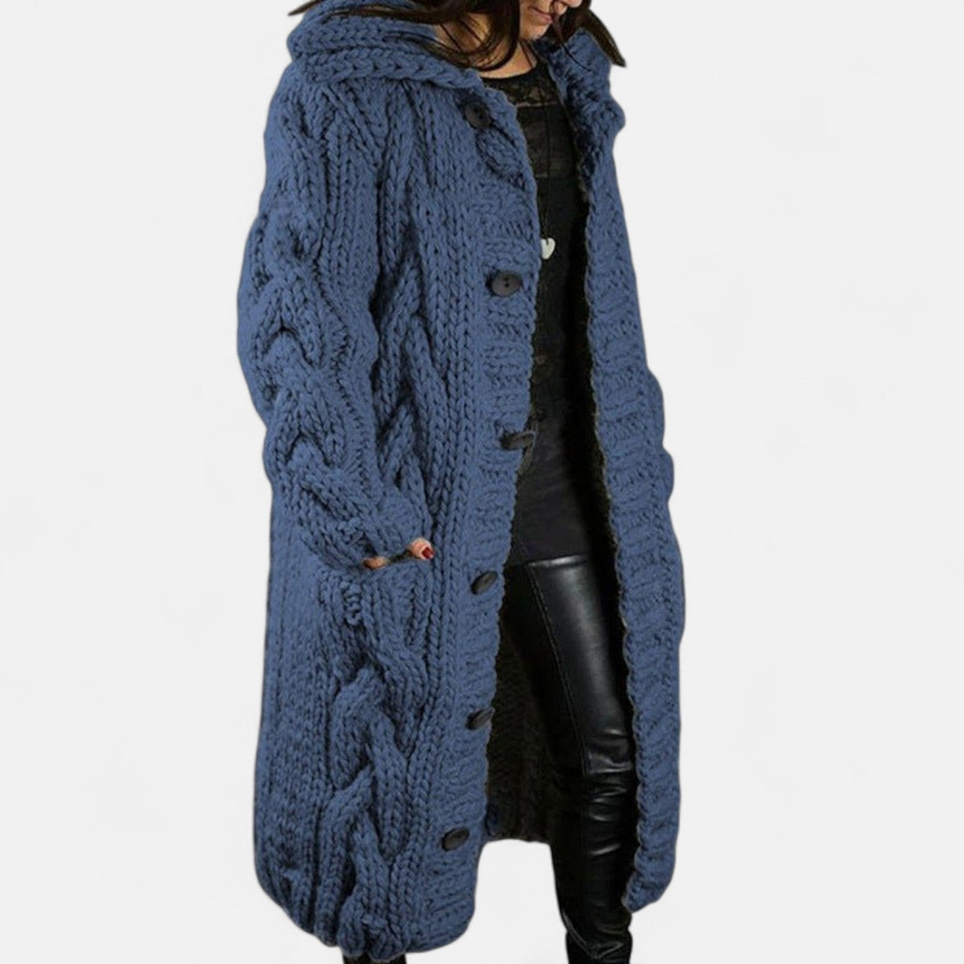 Cozy coat in ten colors for women