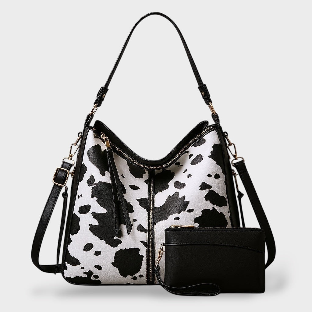 Jacqueline | Two-in-One Wristlet Tote Bag