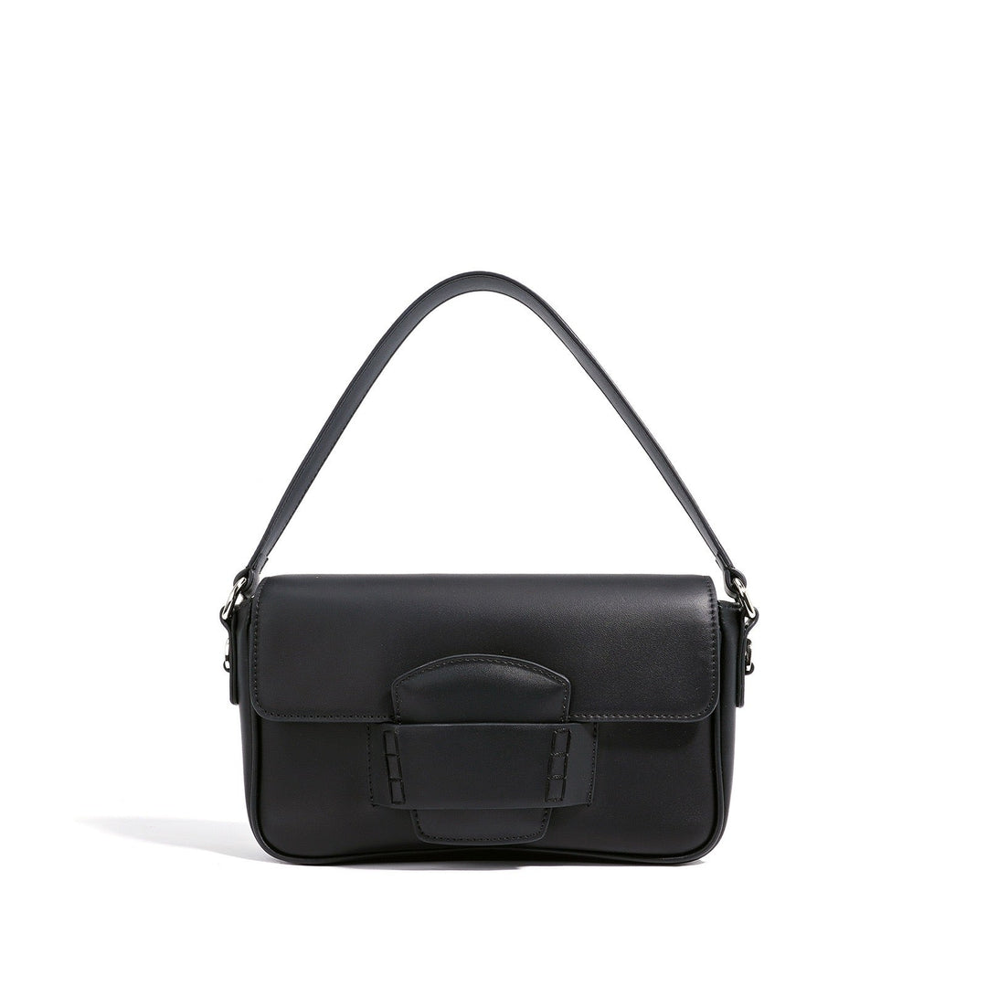 Gabrielle | Structured Flap Closure Shoulder Bag