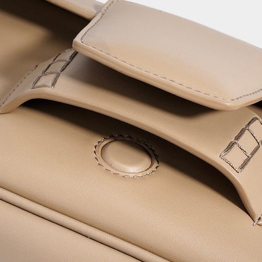 Gabrielle | Structured Flap Closure Shoulder Bag