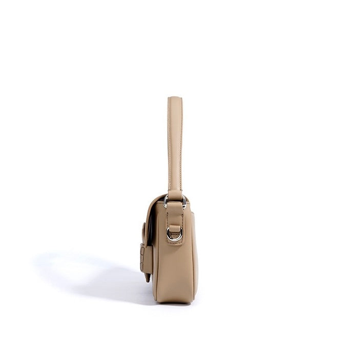 Gabrielle | Structured Flap Closure Shoulder Bag
