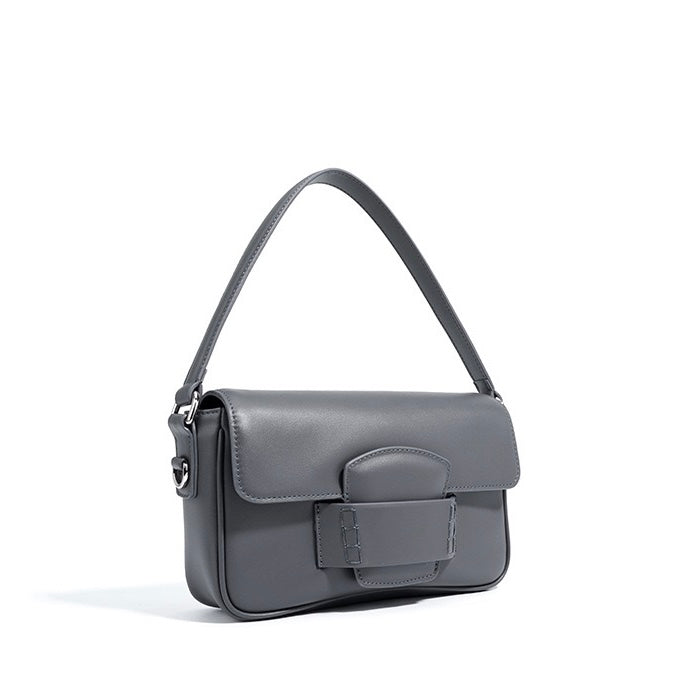 Gabrielle | Structured Flap Closure Shoulder Bag