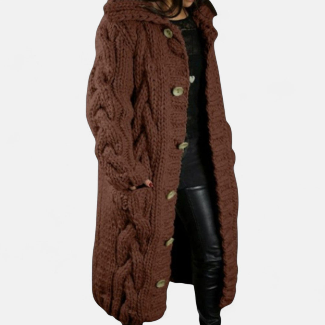 Cozy coat in ten colors for women