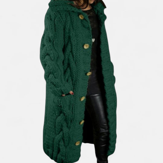 Cozy coat in ten colors for women
