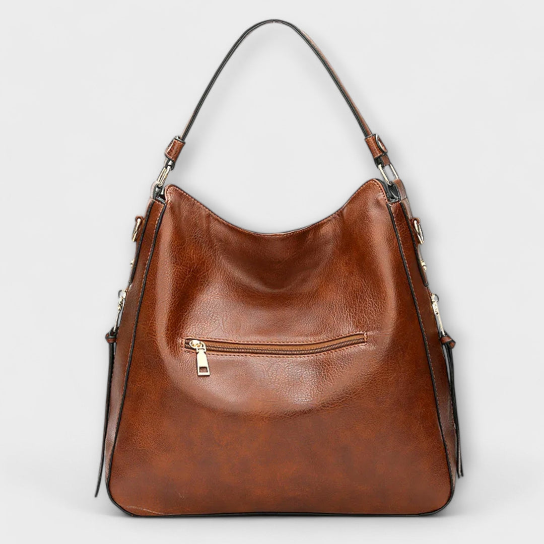 Large shoulder bag in five shades for women