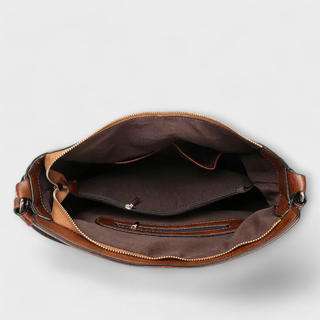 Large shoulder bag in five shades for women
