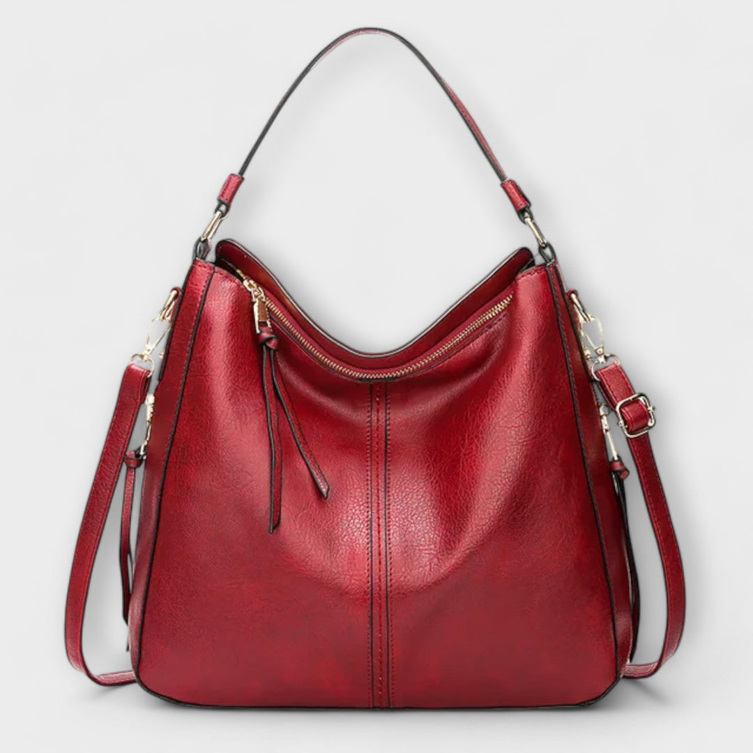 Large shoulder bag in five shades for women