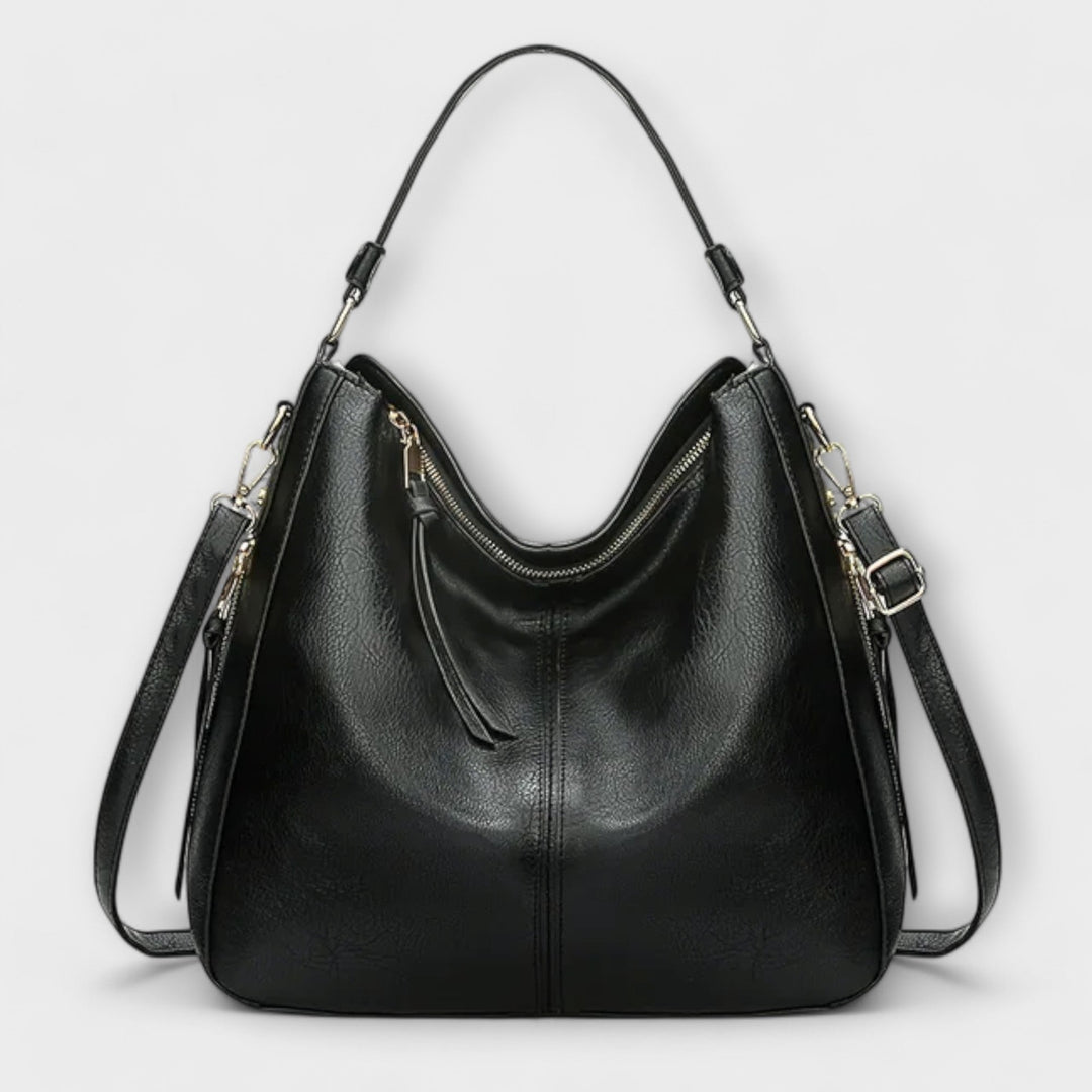Large shoulder bag in five shades for women