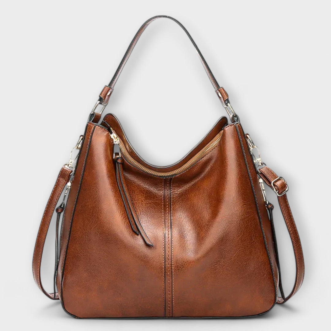 Large shoulder bag in five shades for women