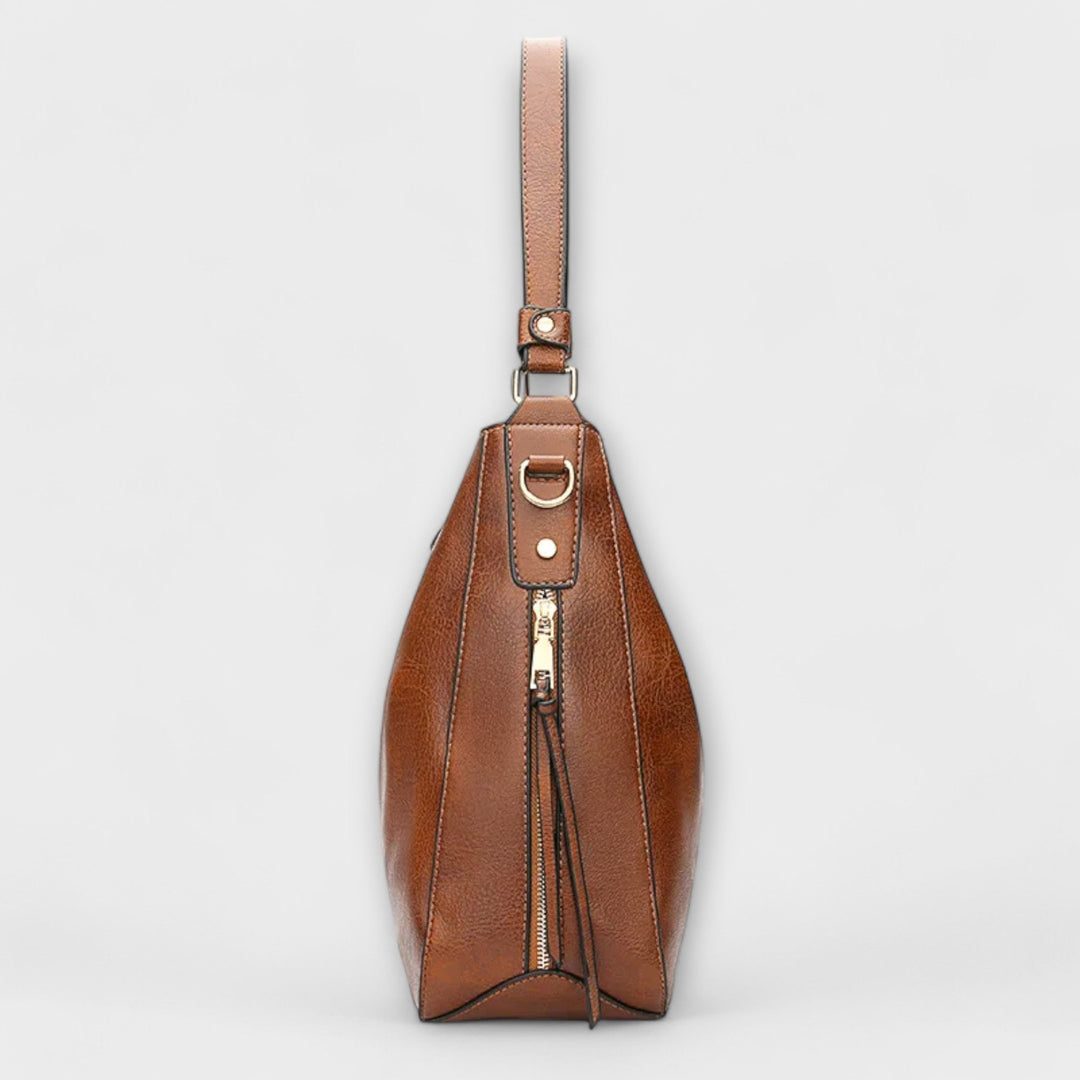 Large shoulder bag in five shades for women