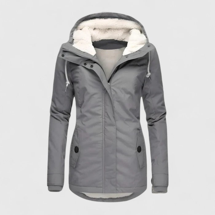 Refined coat in six colors for women