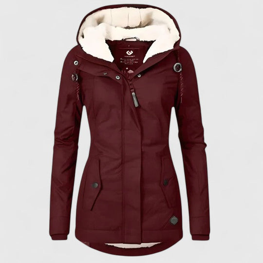 Refined coat in six colors for women