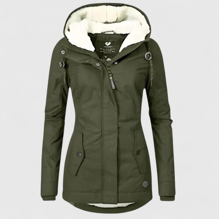 Refined coat in six colors for women