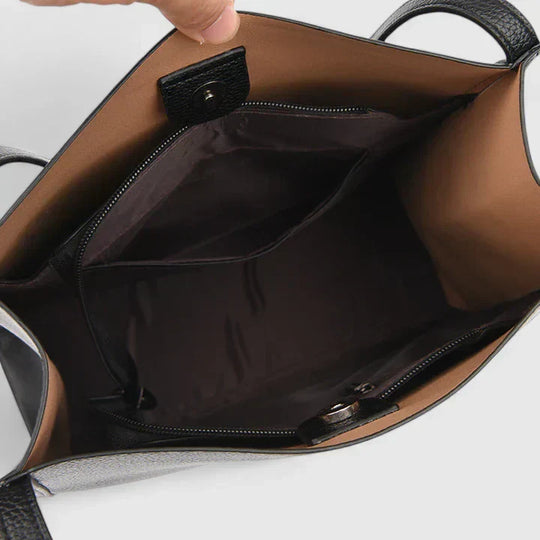 Elegant shoulder bag in five shades for women