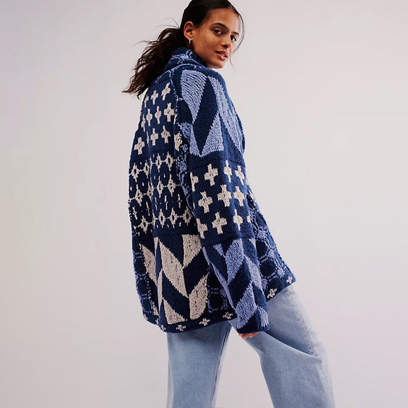 One size knit cardigan for women in eight colors