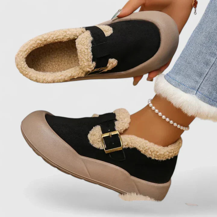 Ankle boots in black and brown for women