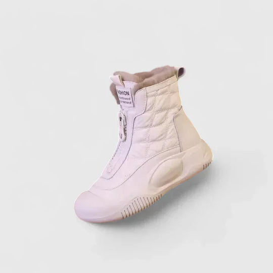 Comfort boots in purple, white, black and khaki for women