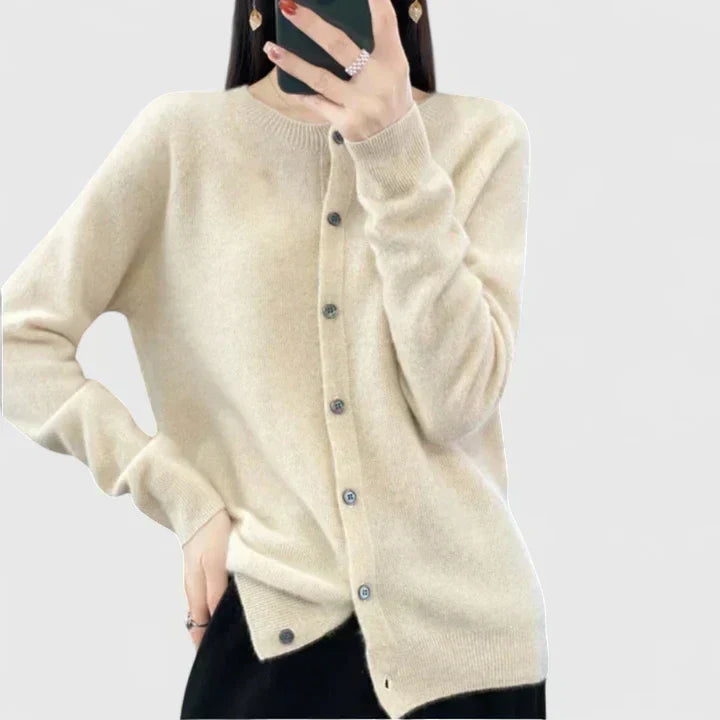 Knit cardigan for women in nine colors
