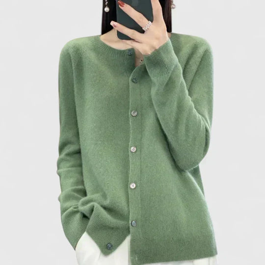 Knit cardigan for women in nine colors