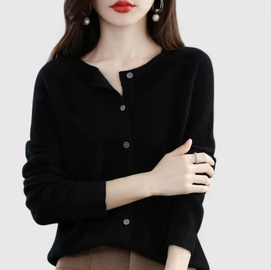 Knit cardigan for women in nine colors