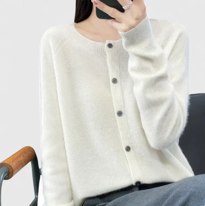 Knit cardigan for women in nine colors