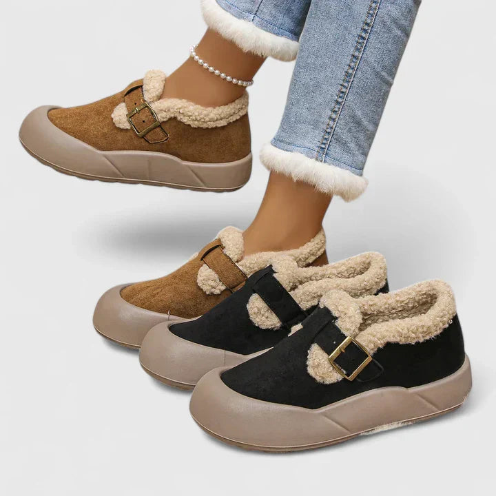 Ankle boots in black and brown for women