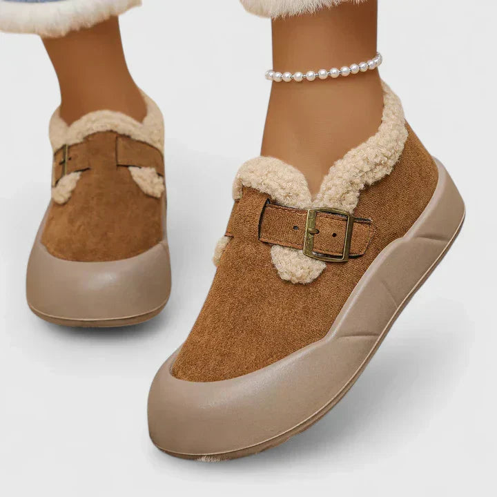 Ankle boots in black and brown for women