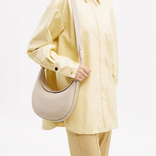 Faustine | Convertible Vegan Leather Crescent Bag