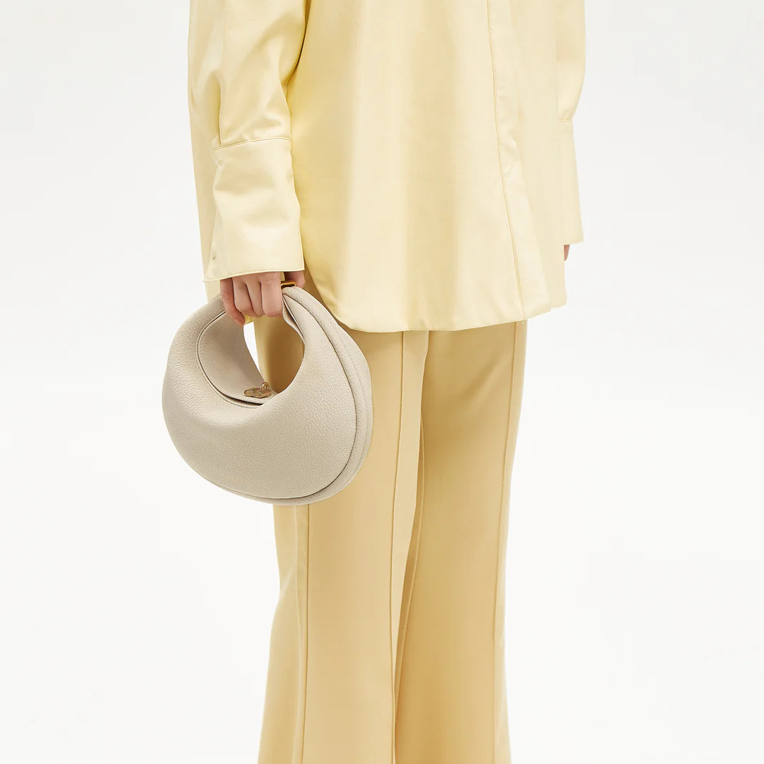Faustine | Convertible Vegan Leather Crescent Bag