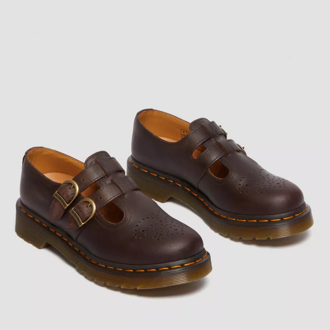 Comfort Mary Jane shoes in black and brown for women