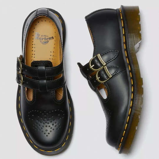Comfort Mary Jane shoes in black and brown for women