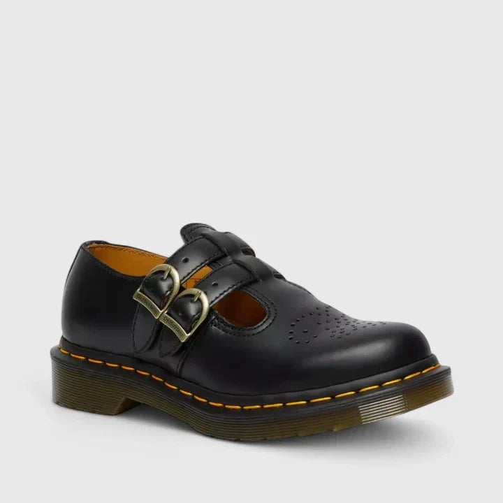 Comfort Mary Jane shoes in black and brown for women