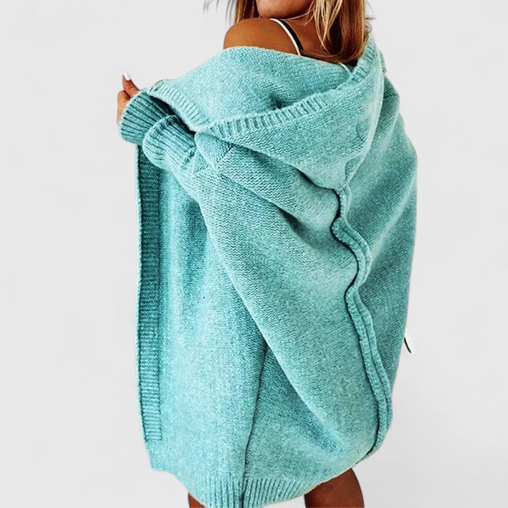 Knit cardigan for women in five colors