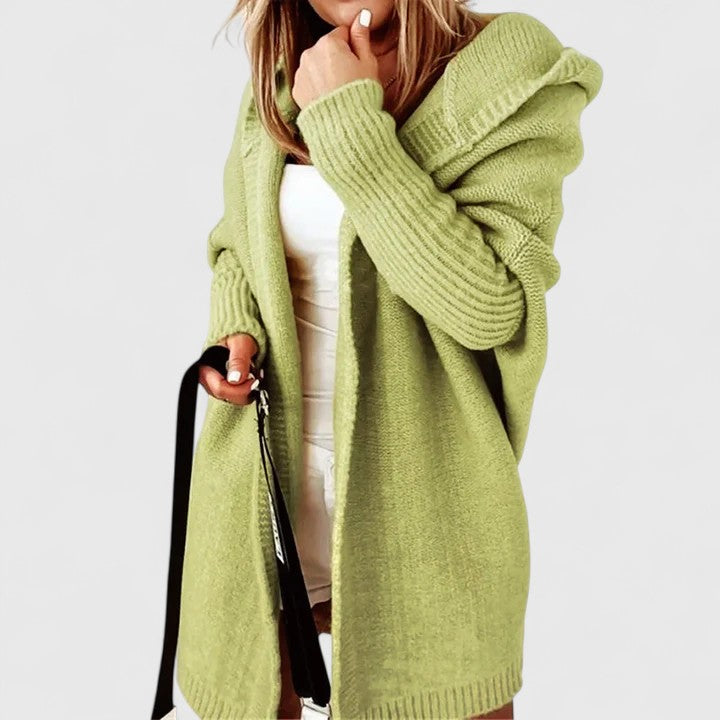 Knit cardigan for women in five colors