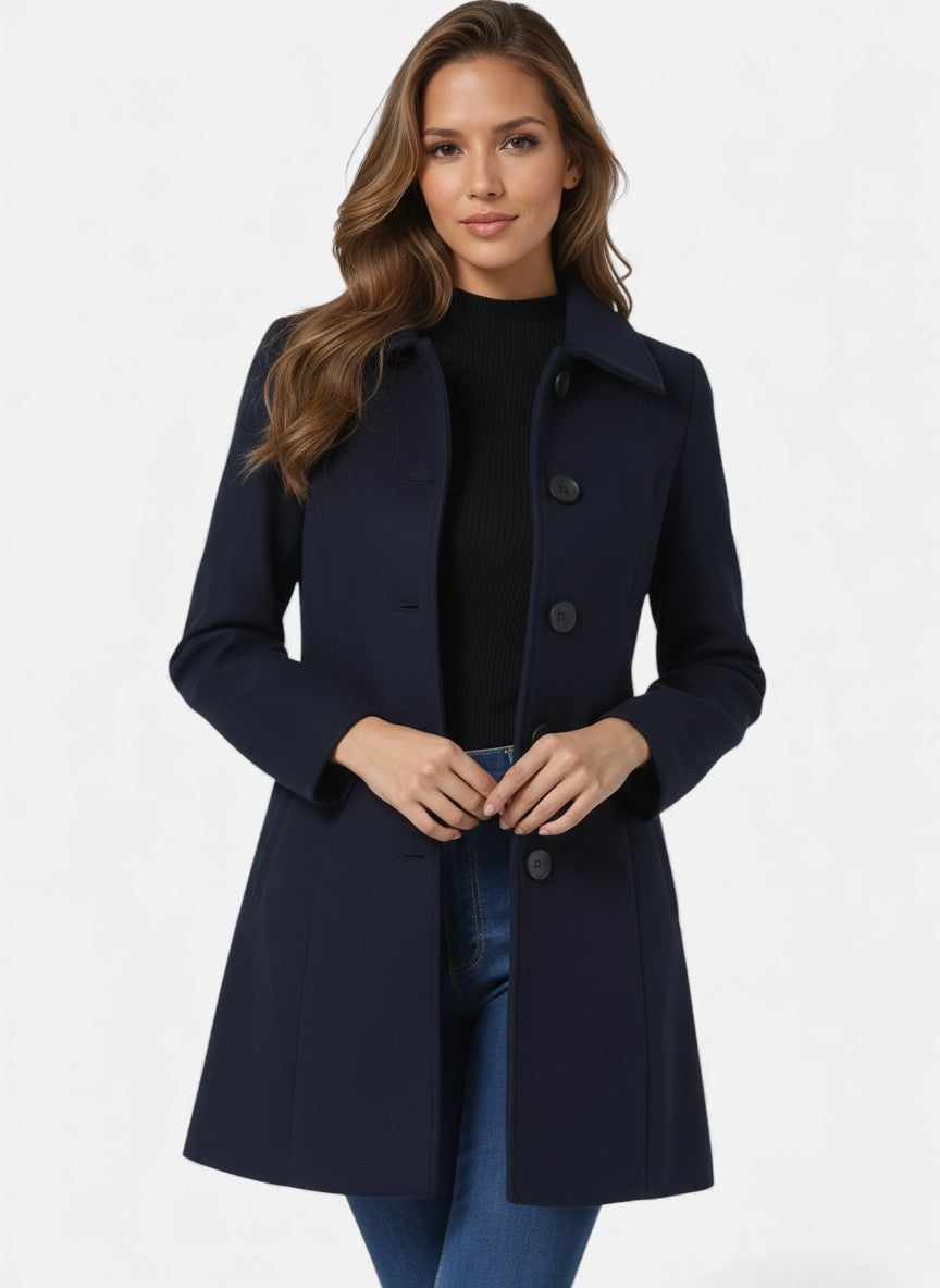 Single breasted trench coat for women in six colors