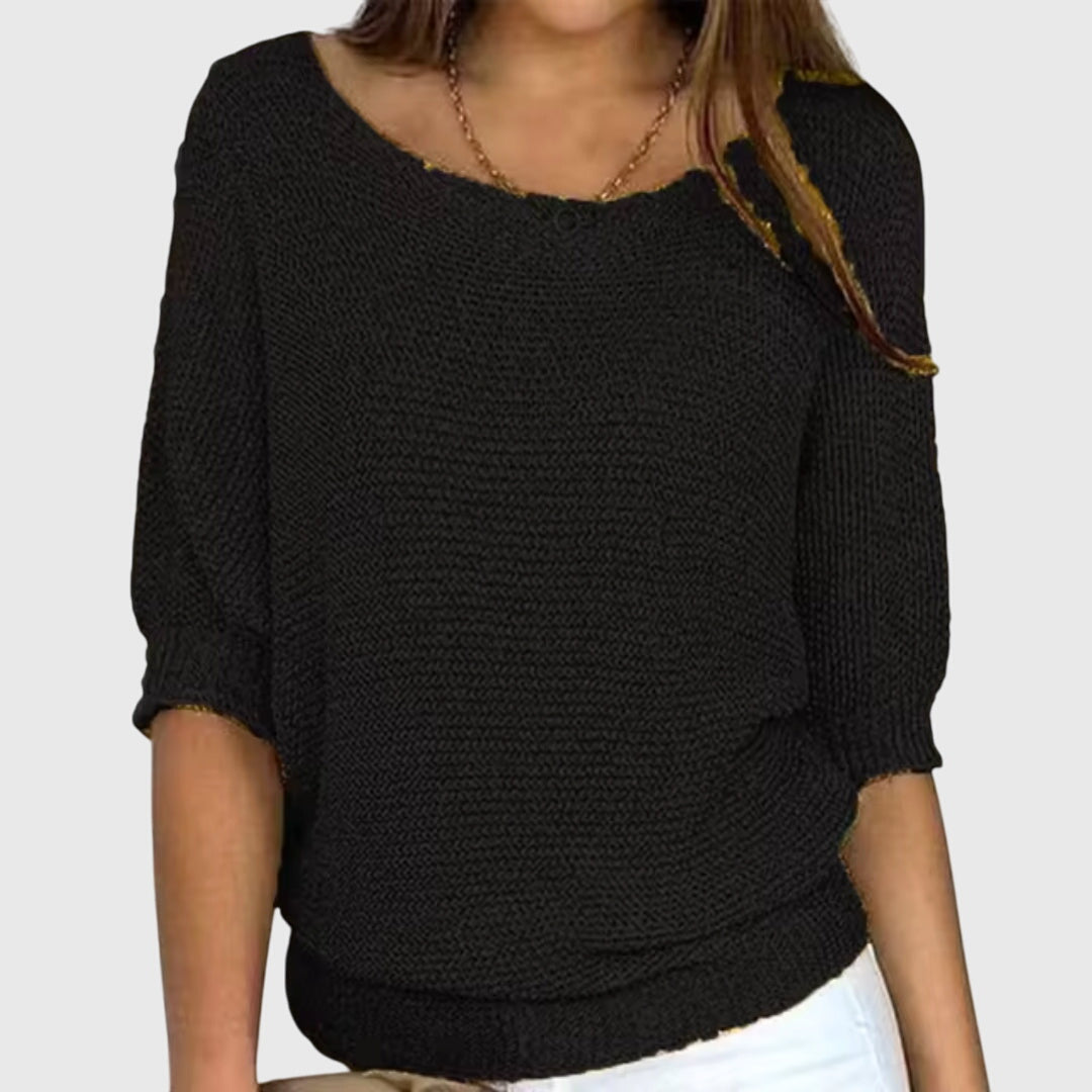 Knit sweater in eight colors for women