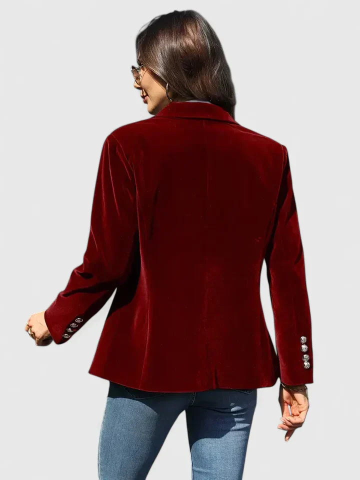 Bold color blazer for women