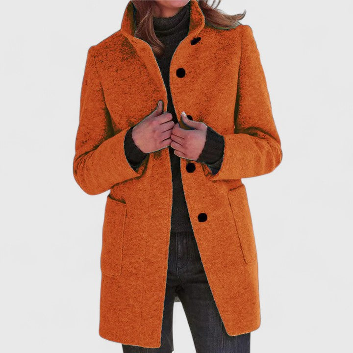 Classic coat in eleven colors for women