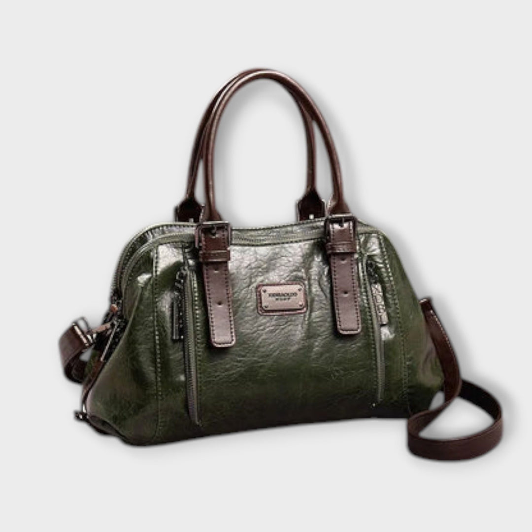 Vintage style shoulder bag in four shades for women