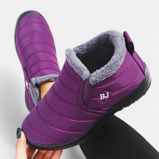 Ida | Warm Laceless Slip-On Boots