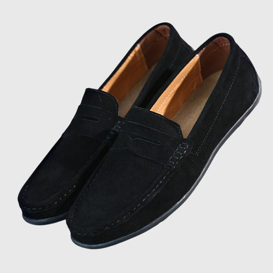 Comfort loafers in maroon, navy, aqua blue, tan and black for women