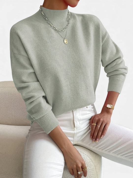 Knit sweater in ten colors for women