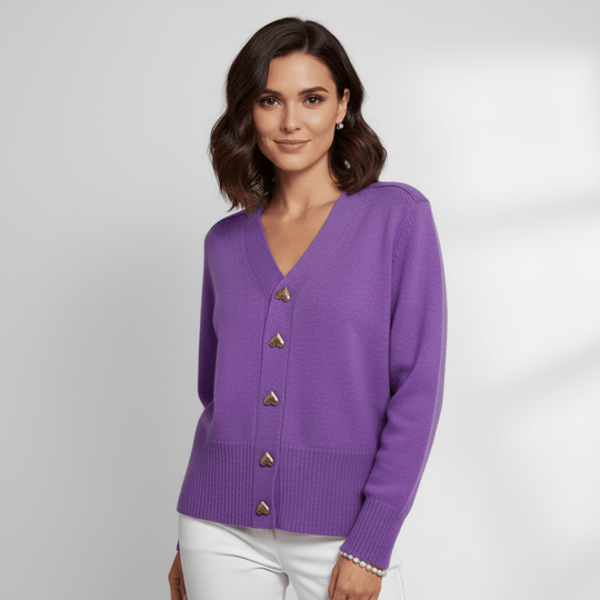 Knit cardigan for women