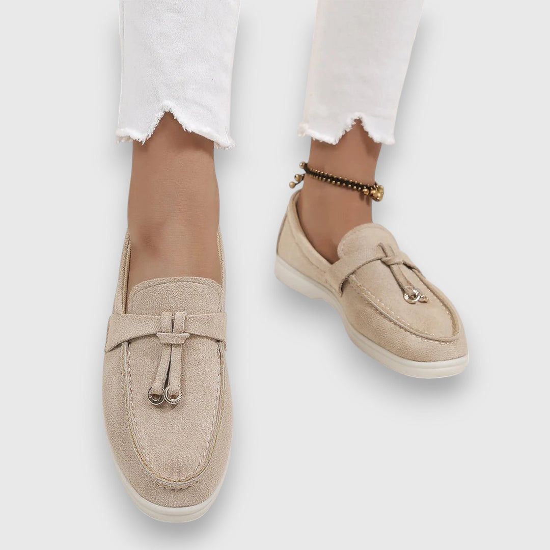 Comfort loafers in six warm shades for women