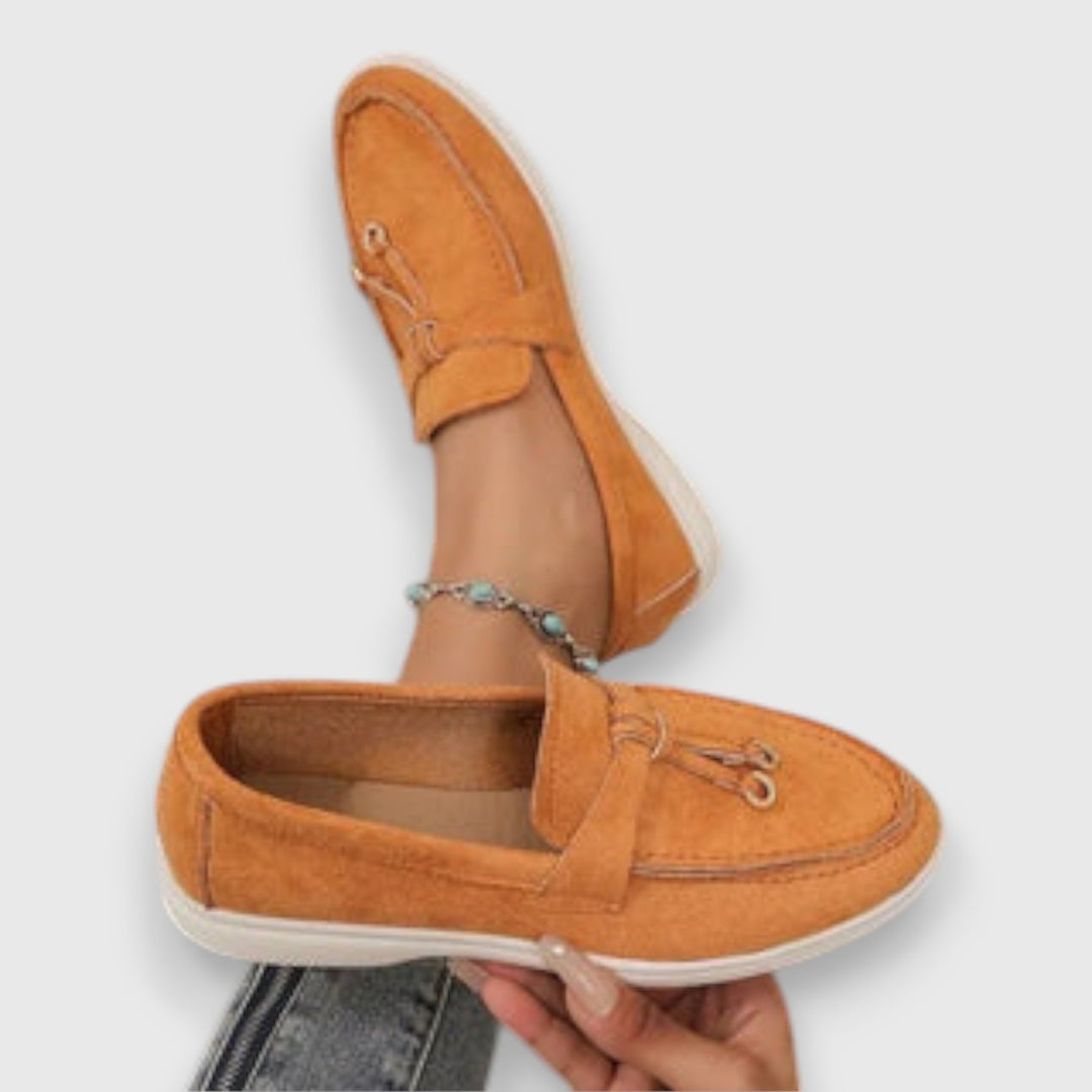 Comfort loafers in six warm shades for women