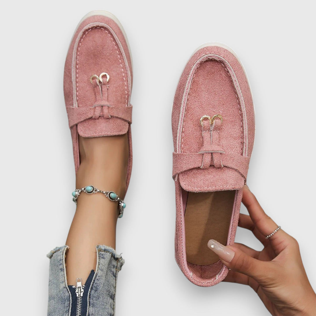 Comfort loafers in six warm shades for women
