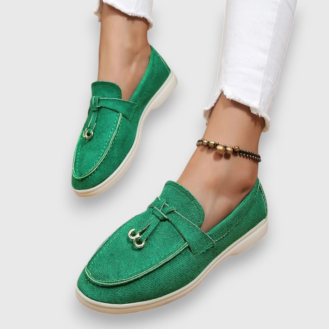 Comfort loafers in six warm shades for women