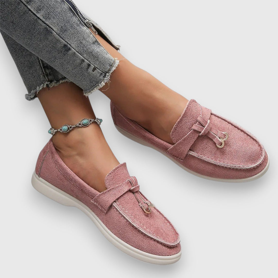 Comfort loafers in six warm shades for women