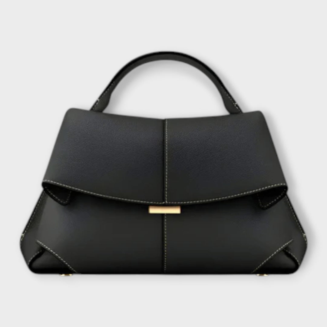 Structured everyday handbag in five shades for women